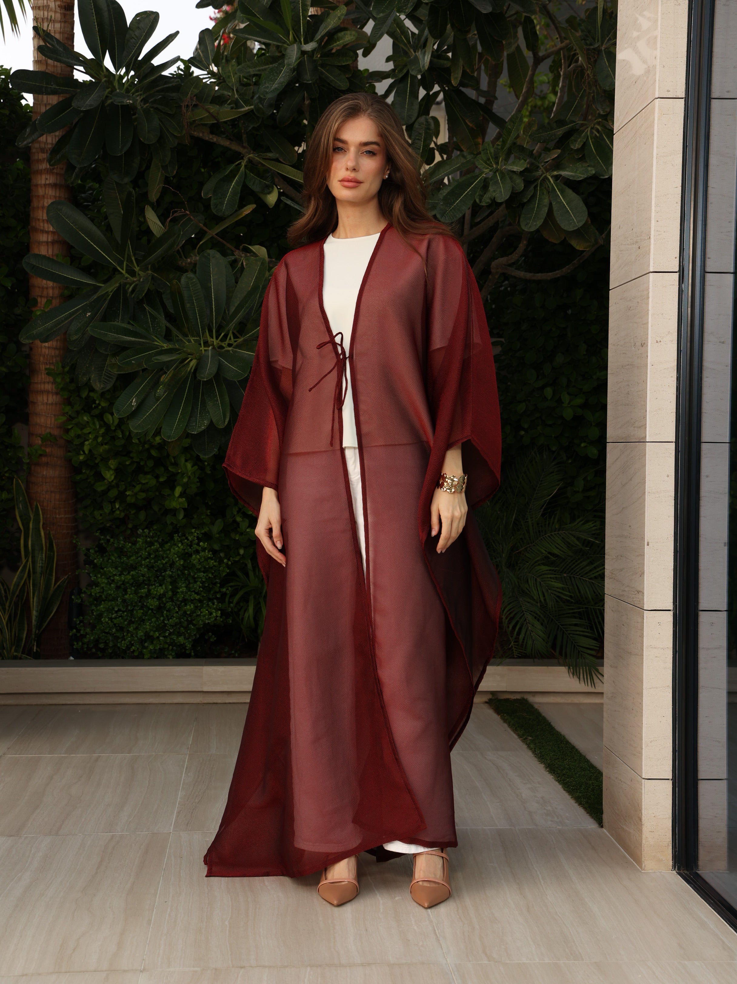 Mirage – Pomegranate Organza