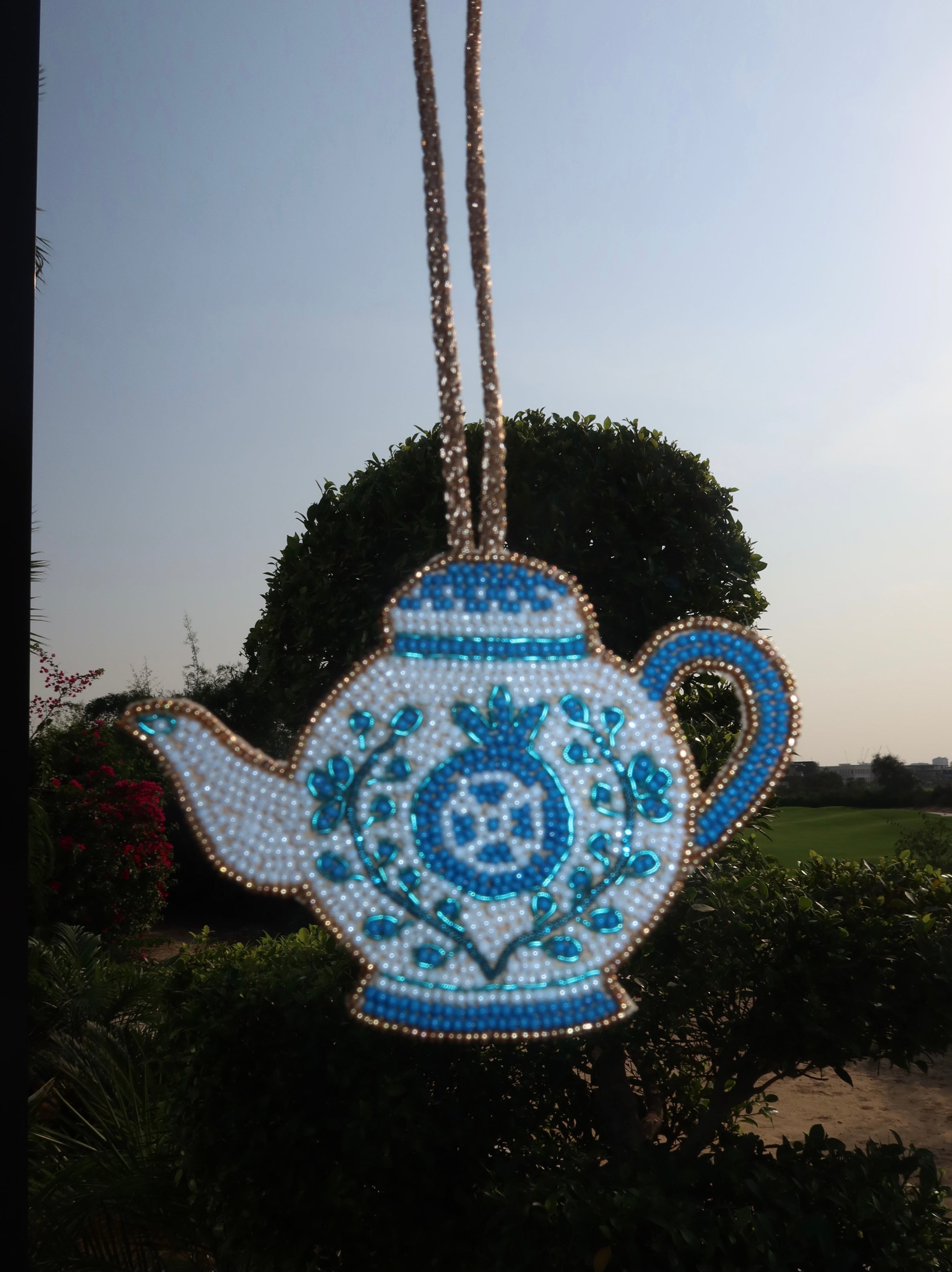 Pom Tea Pot- Bag Charm