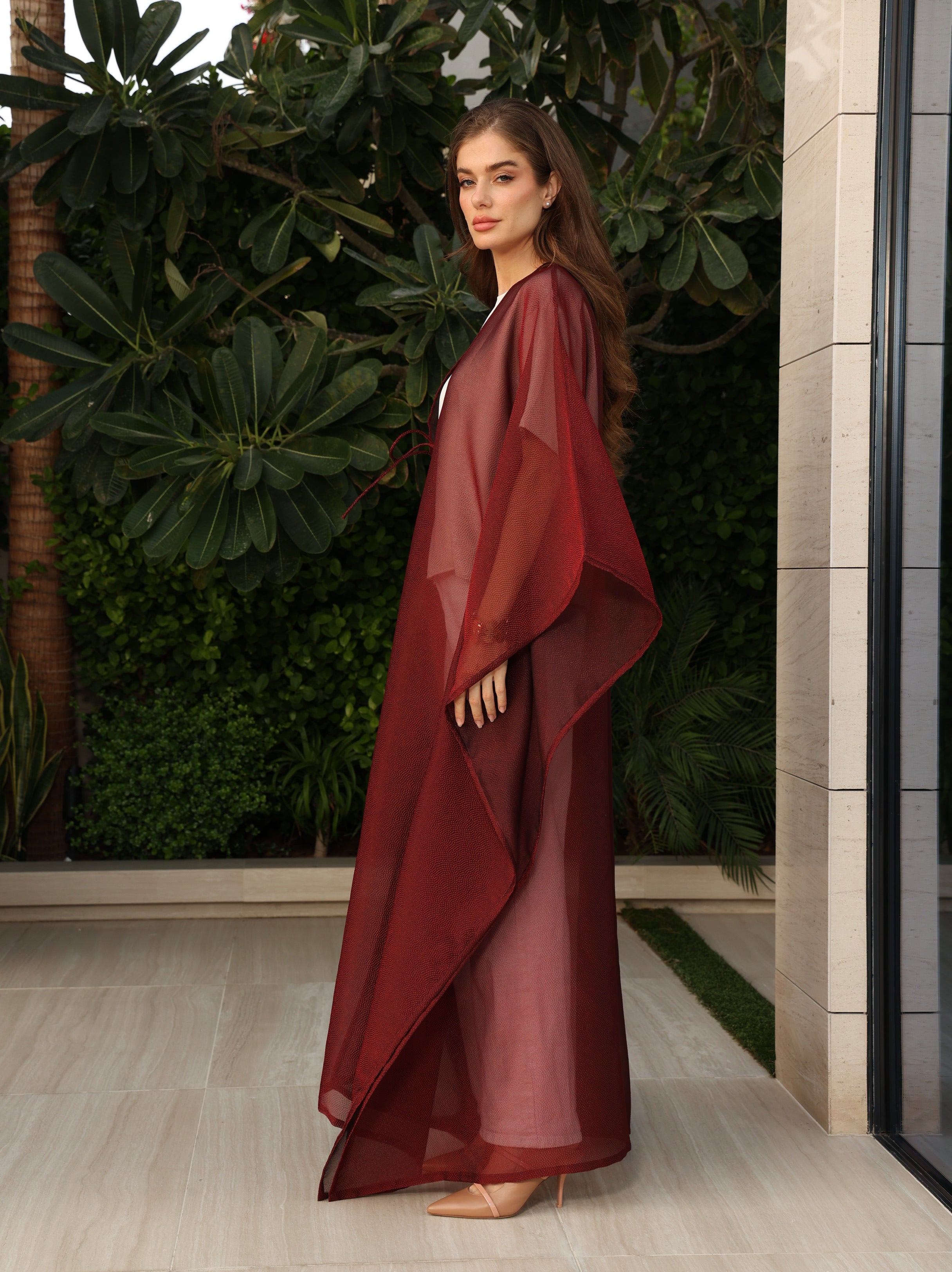 Mirage – Pomegranate Organza