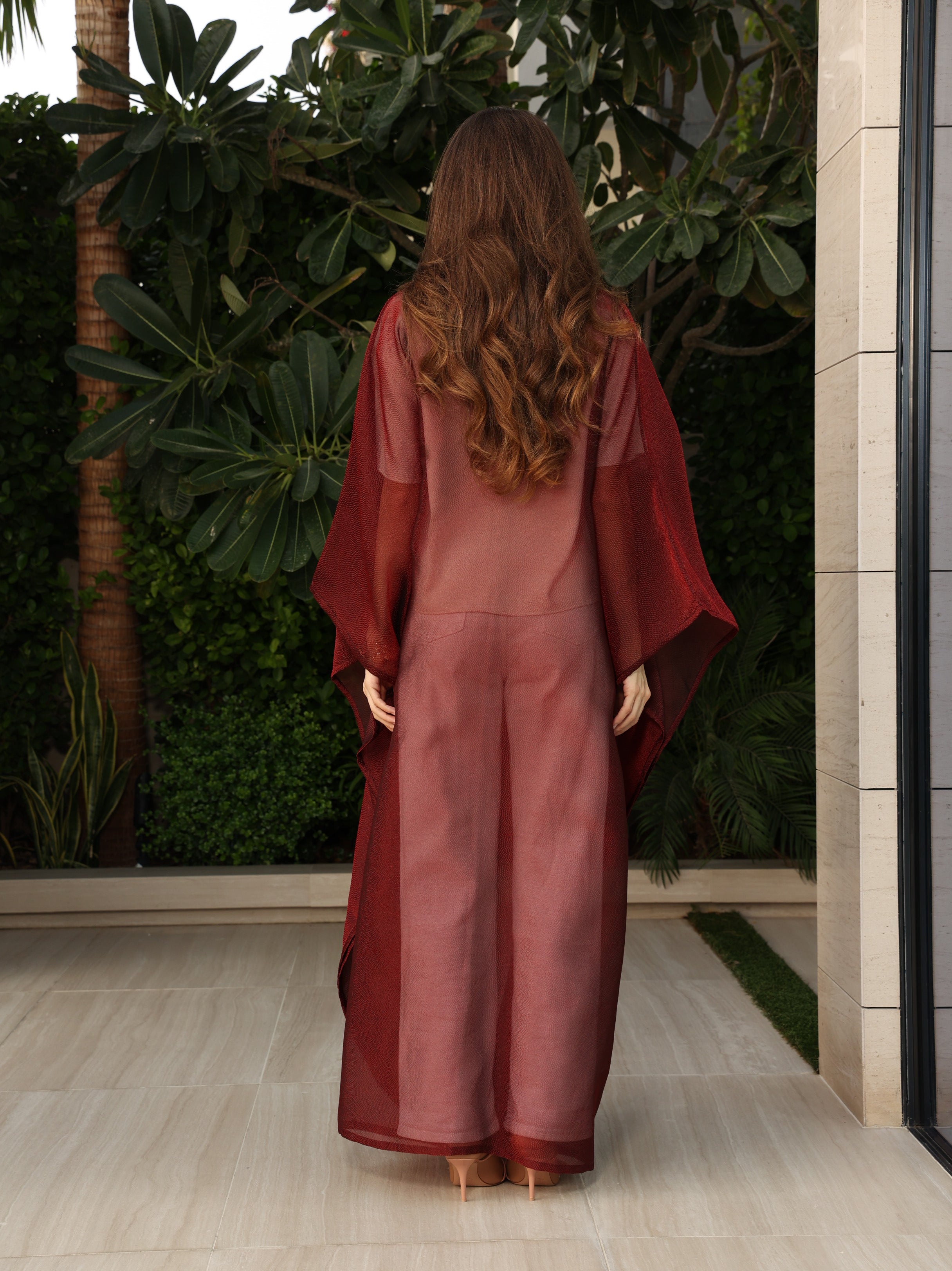 Mirage – Pomegranate Organza