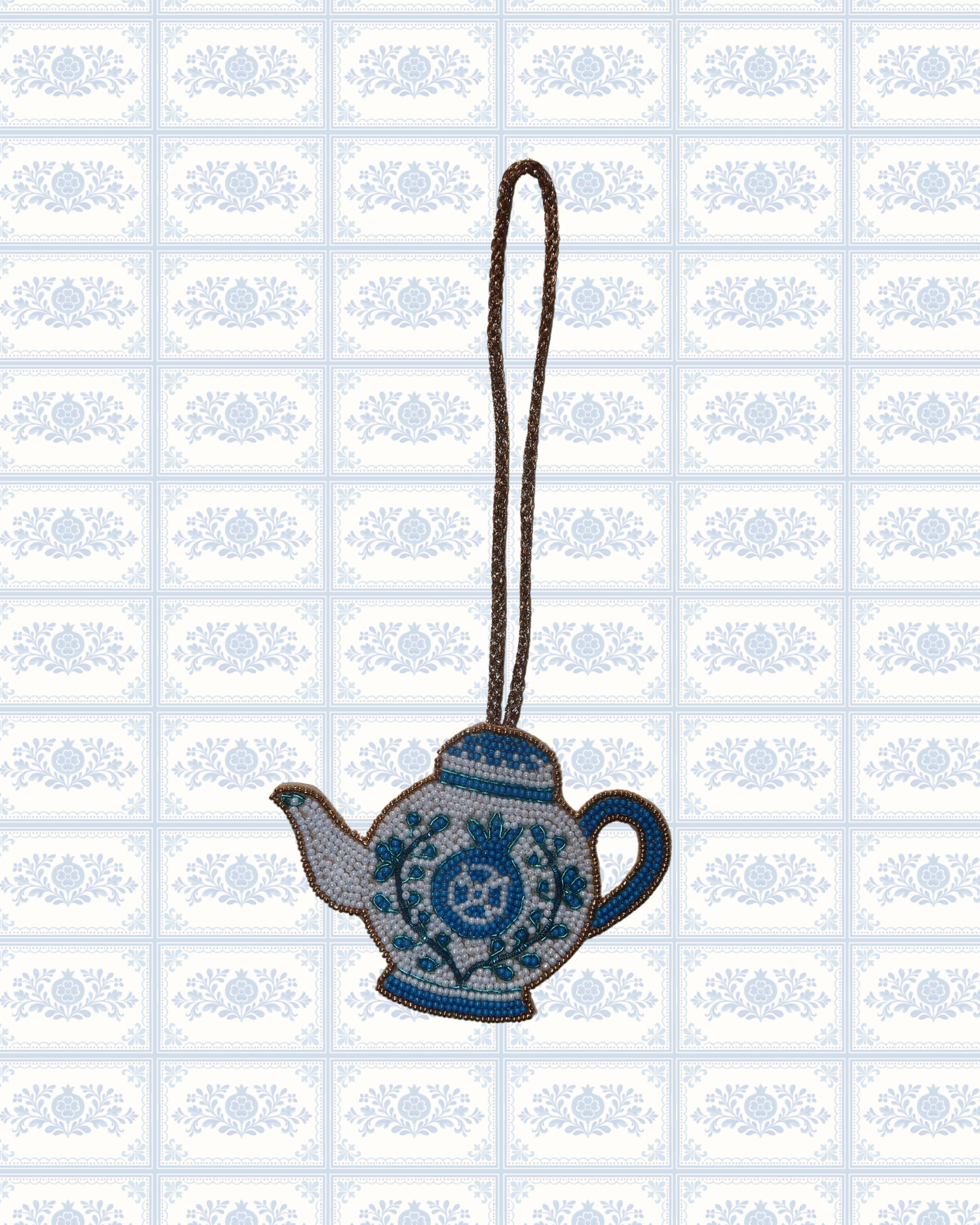 Pom Tea Pot- Bag Charm